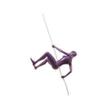 Metallic Red Climbing Woman Wall Decor P93161
