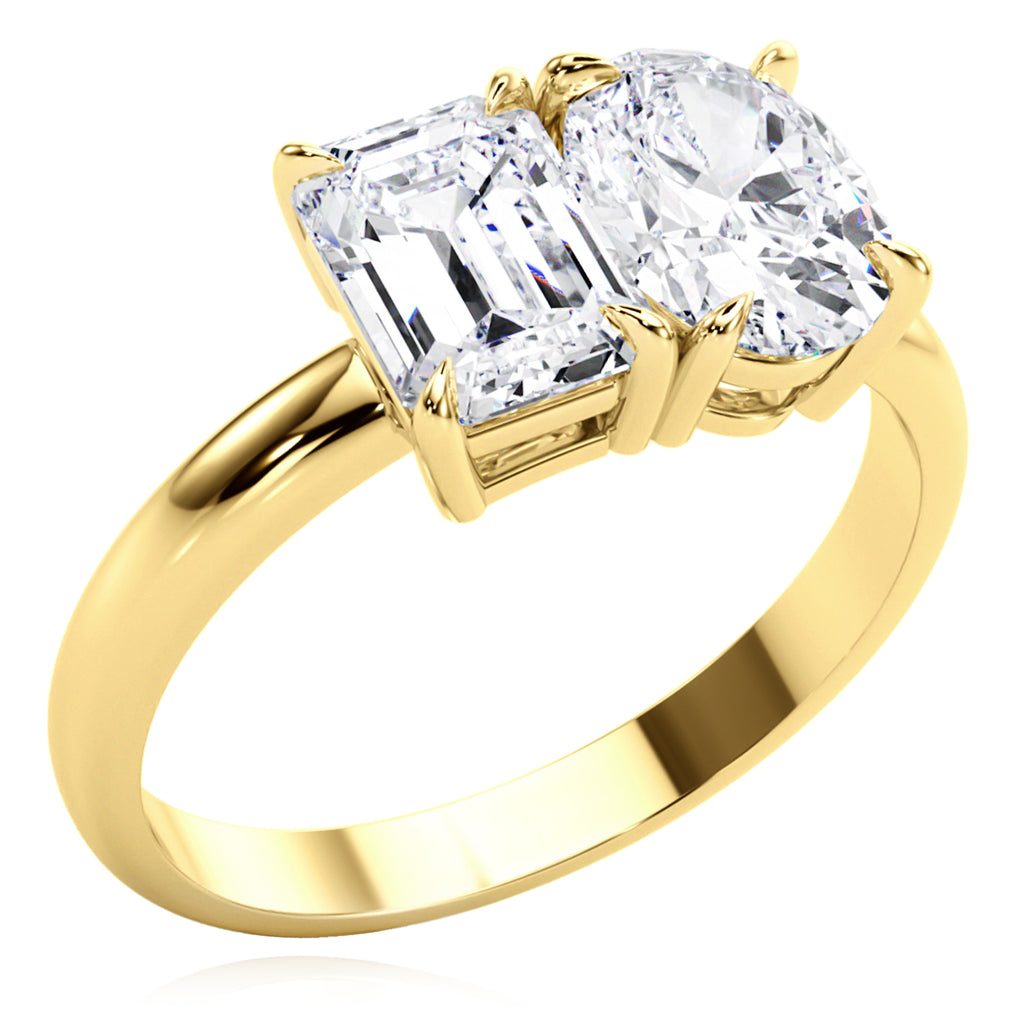18K Yellow Gold Engagement Ring G17774