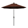 9 ft. Fiberglass Market Umbrella Collar Tilt Black V555