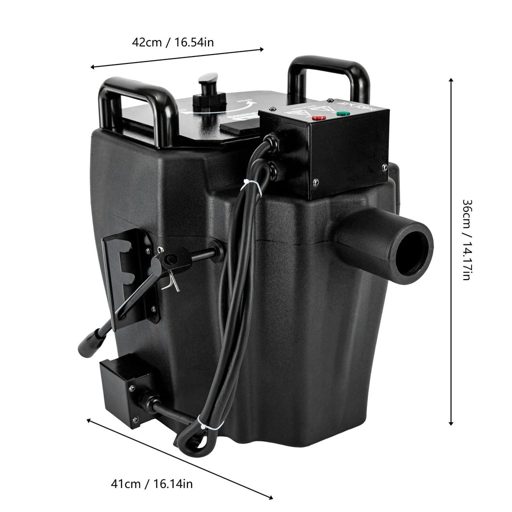 3500W 110V Dry Ice Machine Low Lying Smoke Fogger H4151