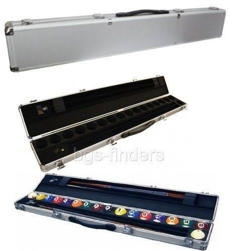 Billiard/Pool Cue & Ball Locking Hard Travel Case U737