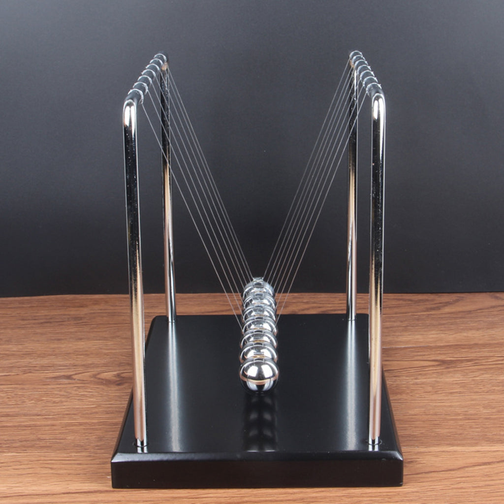 Newton Cradle Pendulum Decoration with 7 Balance Balls L2763
