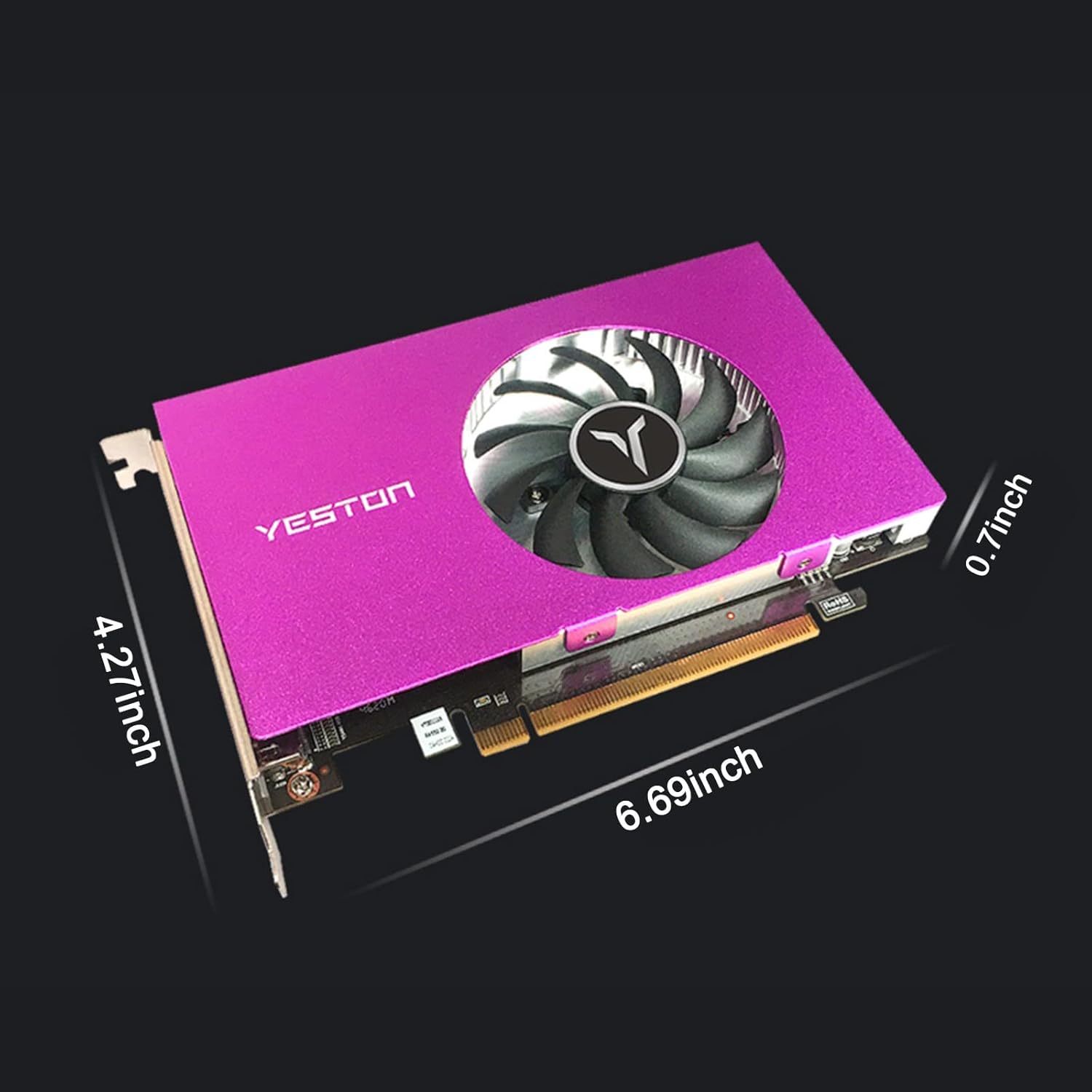 AMD Radeon RX550 4GB GDDR5 128-Bit PCI Express 3.0 Graphics Card Y139848