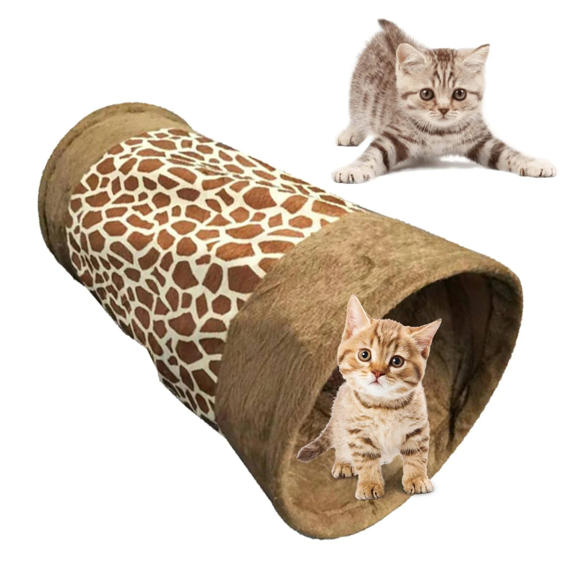 Folding Cat Tunnel Tube Toy for Puppy, Small Animals, Ferrets, Bunny K606297