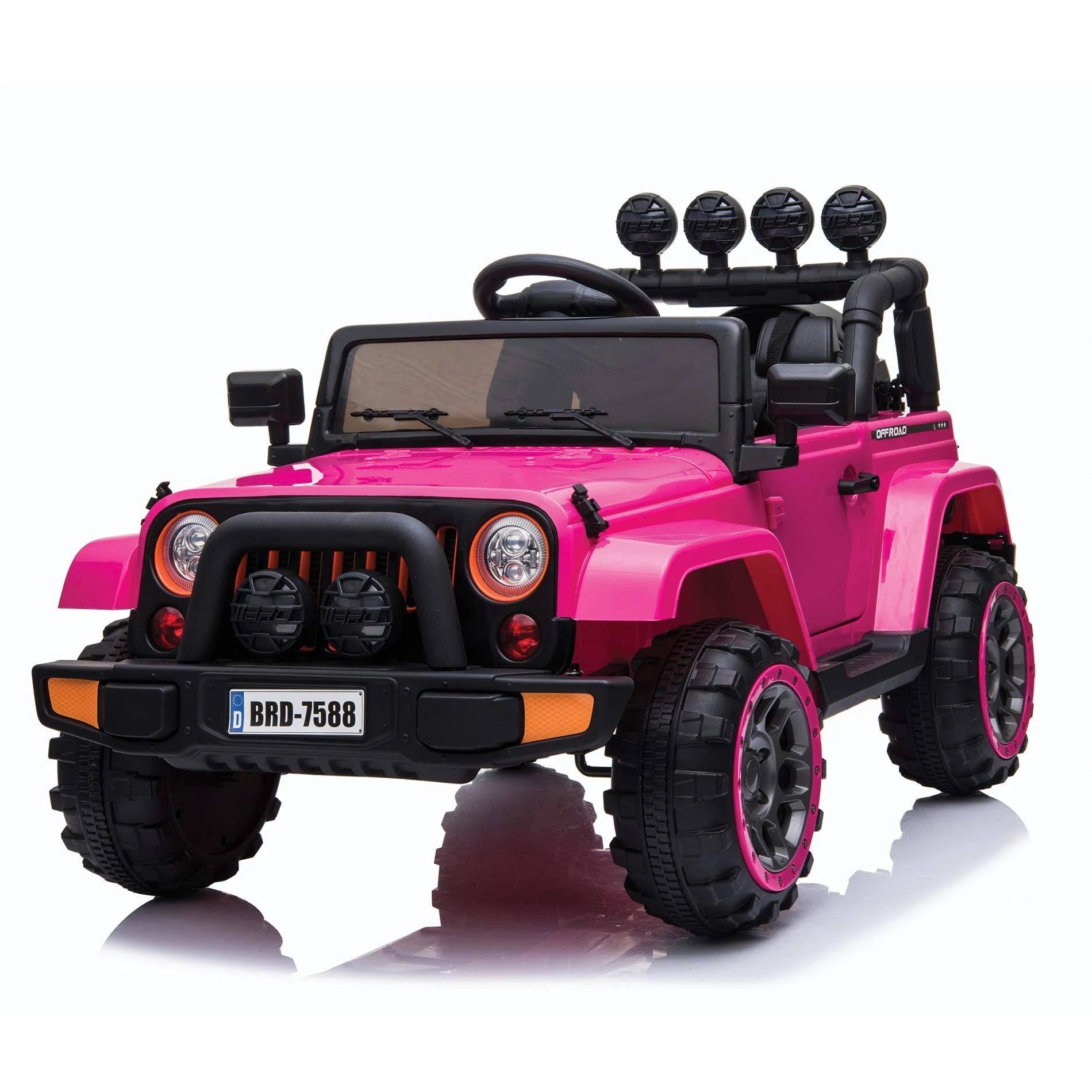 Pink 12V Ride on Car Truck U93712