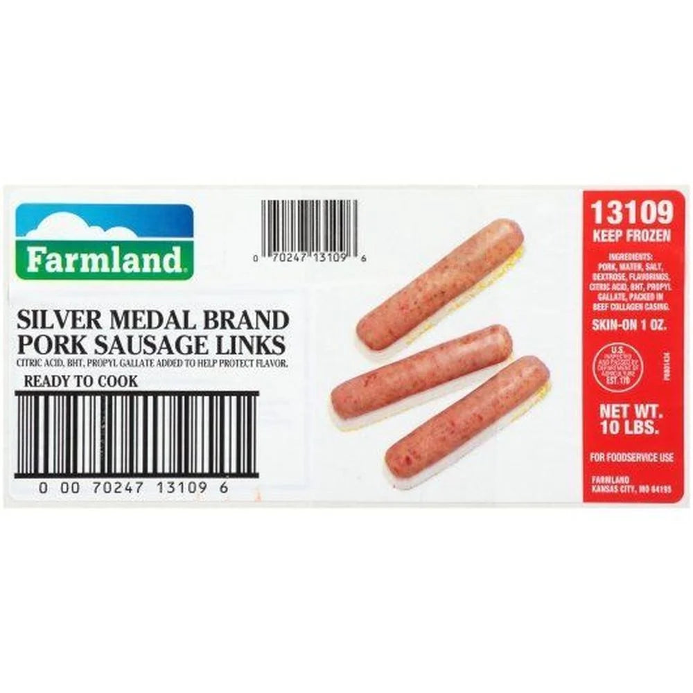 Smoked Pork Sausage Link, 1 Ounce G53242