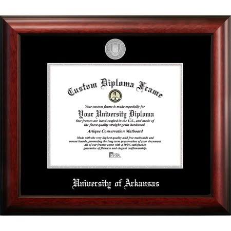 Silver Embossed Diploma Frame Q696964