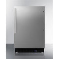 24 in. Built-In All-Freezer, Stainless Steel & Black N264