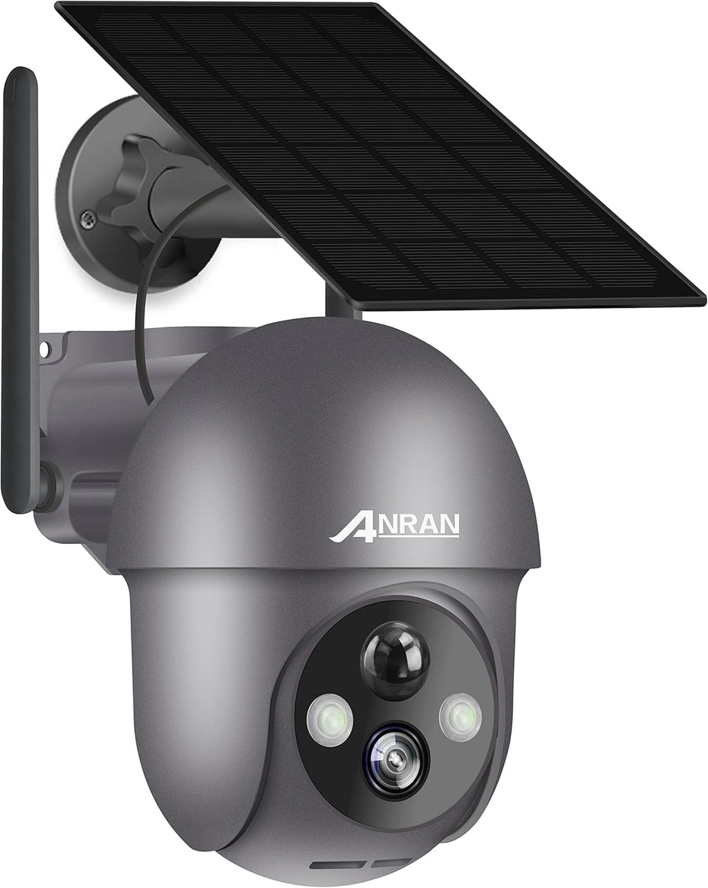 Wireless Outdoor Security Camera with 360° View, Solar, Color Night Vision, IP65 Q3609