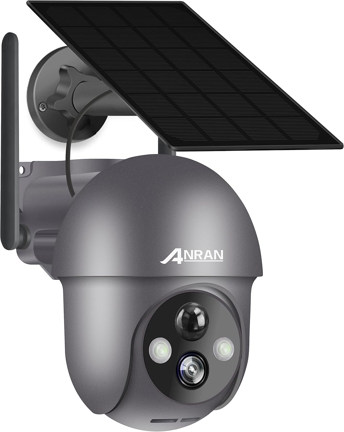 Wireless Outdoor Security Camera with 360° View, Solar, Color Night Vision, IP65 Q3609