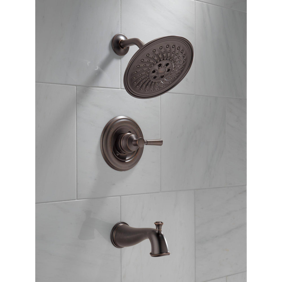 Venetian Bronze Single-Handle Tub and Shower Faucet W646246