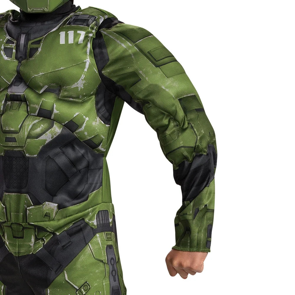 Boys Size Small (4-6) Master Chief Halloween Child Costume O928