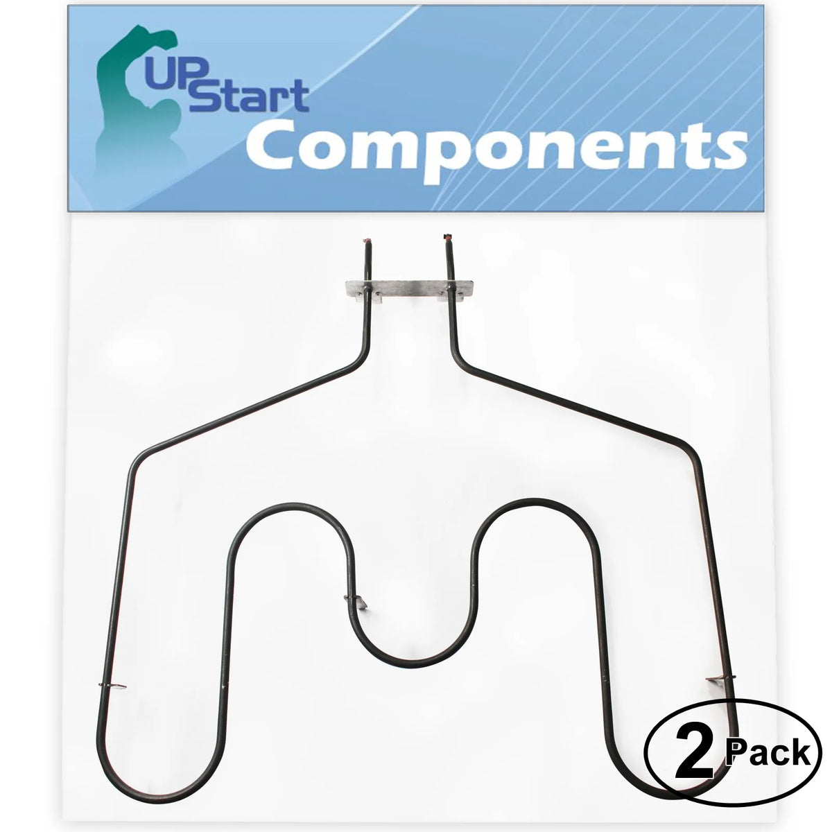 2-Pack Replacement Bake Element for General Electric Oven Heating Element F6169