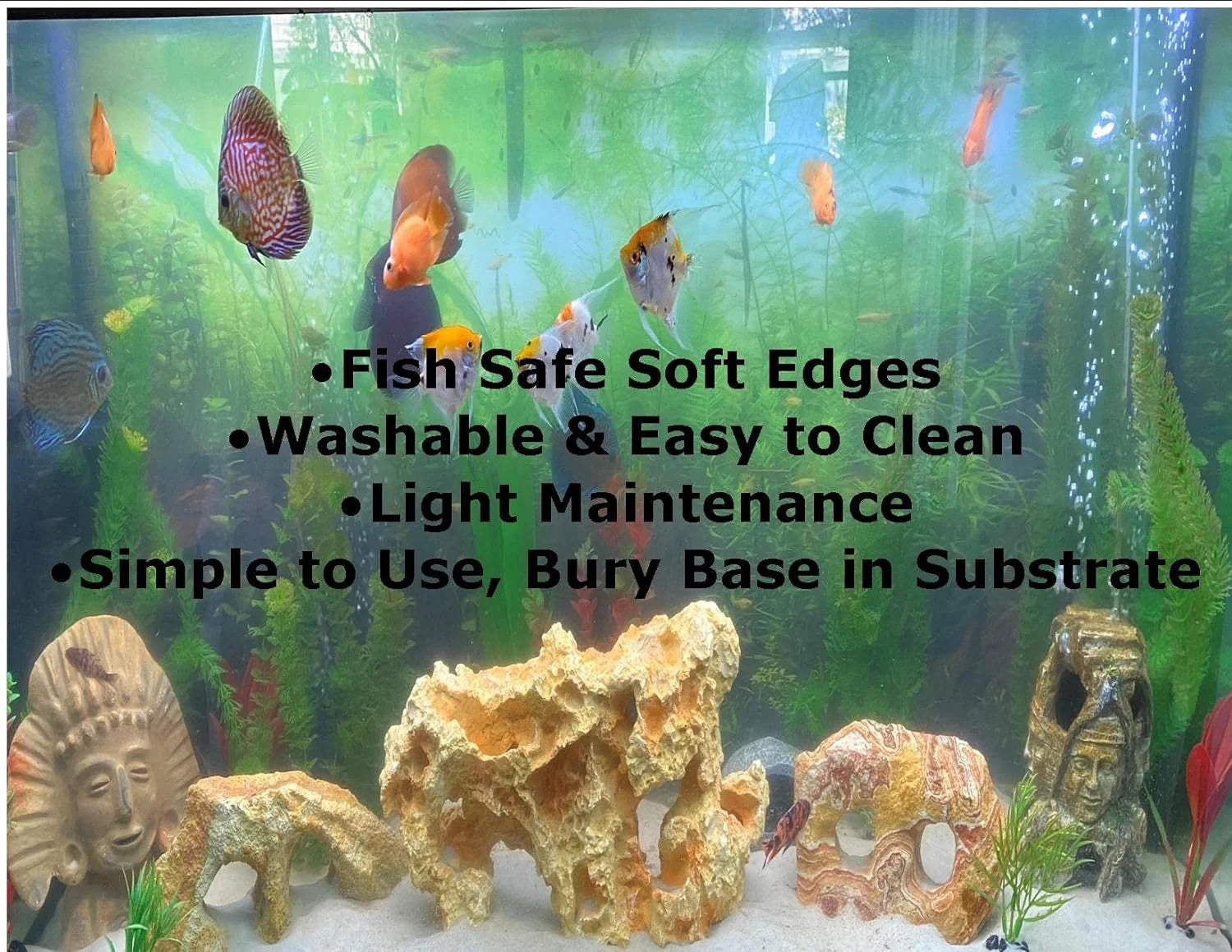 Hollow Log Ornament for Aquascaping G9901