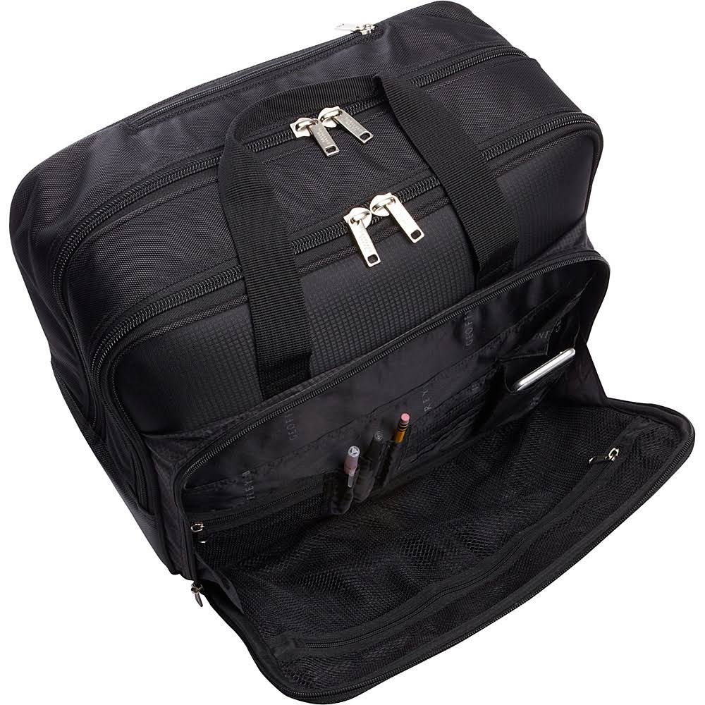 Black w/ Gray Tech Rolling Business Case S5323