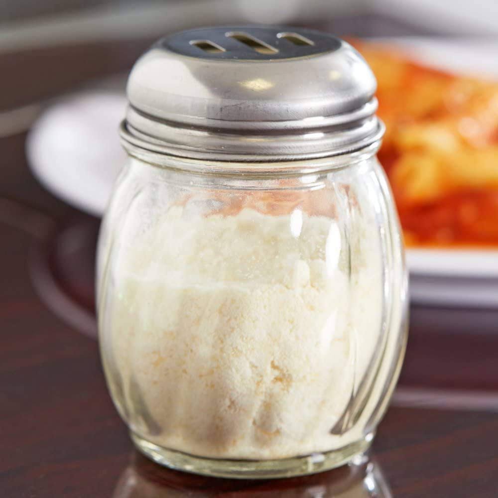 Glass 6 oz Cheese Shakers 12 PC U956