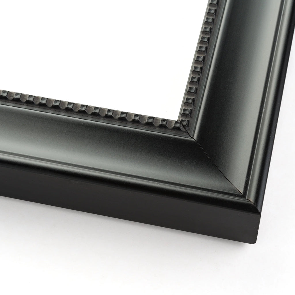 6x9 Black Real Wood Picture Frame J377538