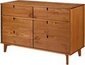 6 Drawer Wood Dresser G410