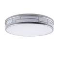 Nickel Flush Mount Light D7360