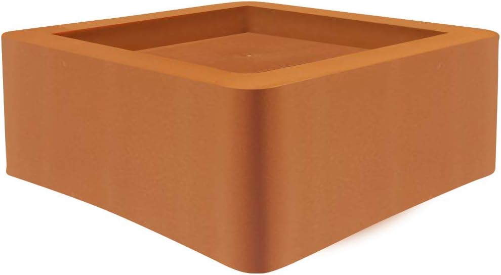 2 Inch Heavy-Duty Bed Risers (4, Black) W6898