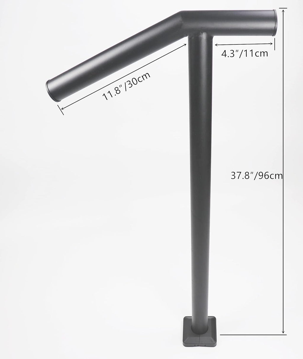 Zinc Steel Handrail for 1 or 2 Step S2837