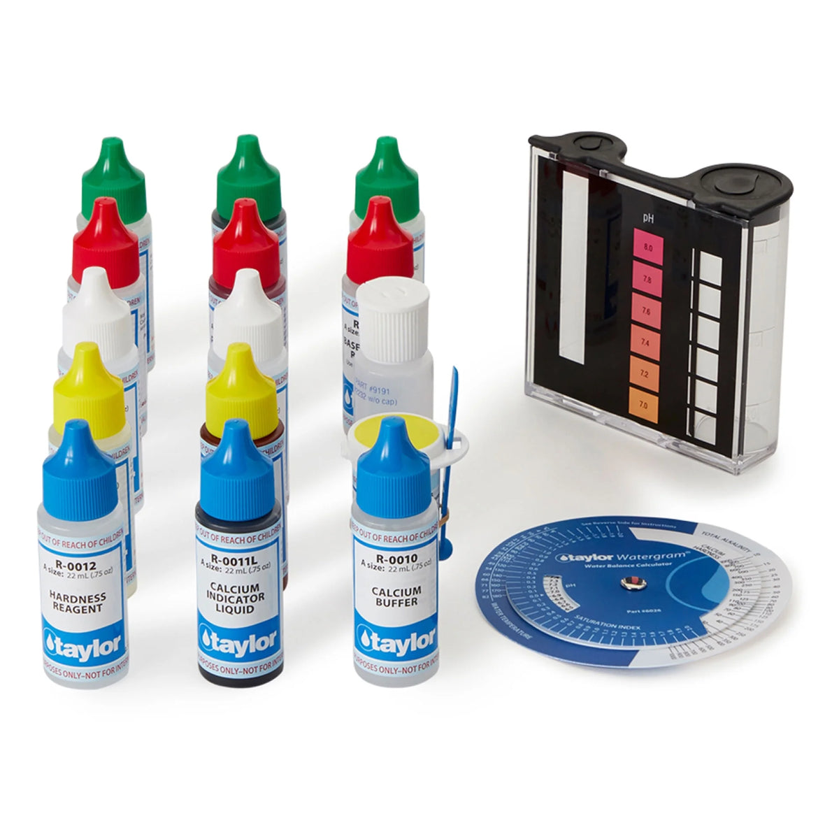 Complete Swimming Pool Water Test Kit Chlorine pH Alkalinity Y165