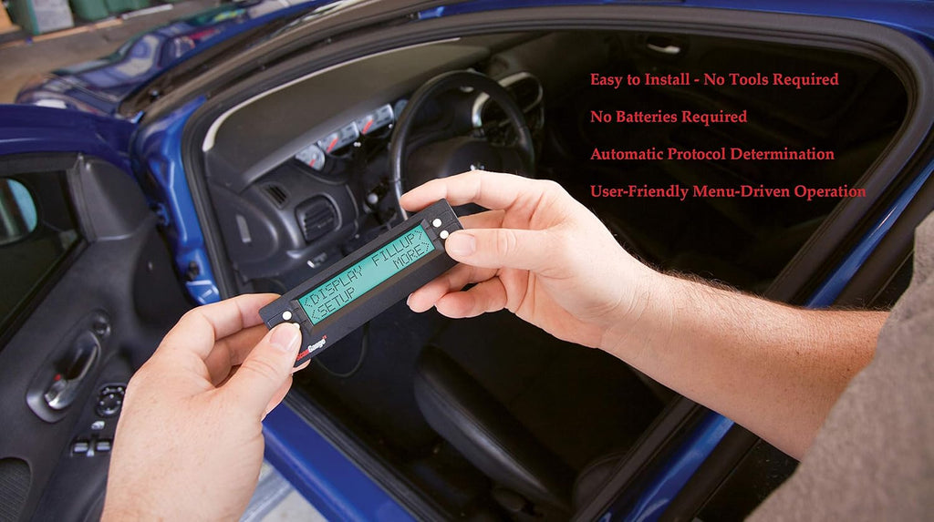 Black 3-in-1 Automotive Computer with Digital Gauges E787