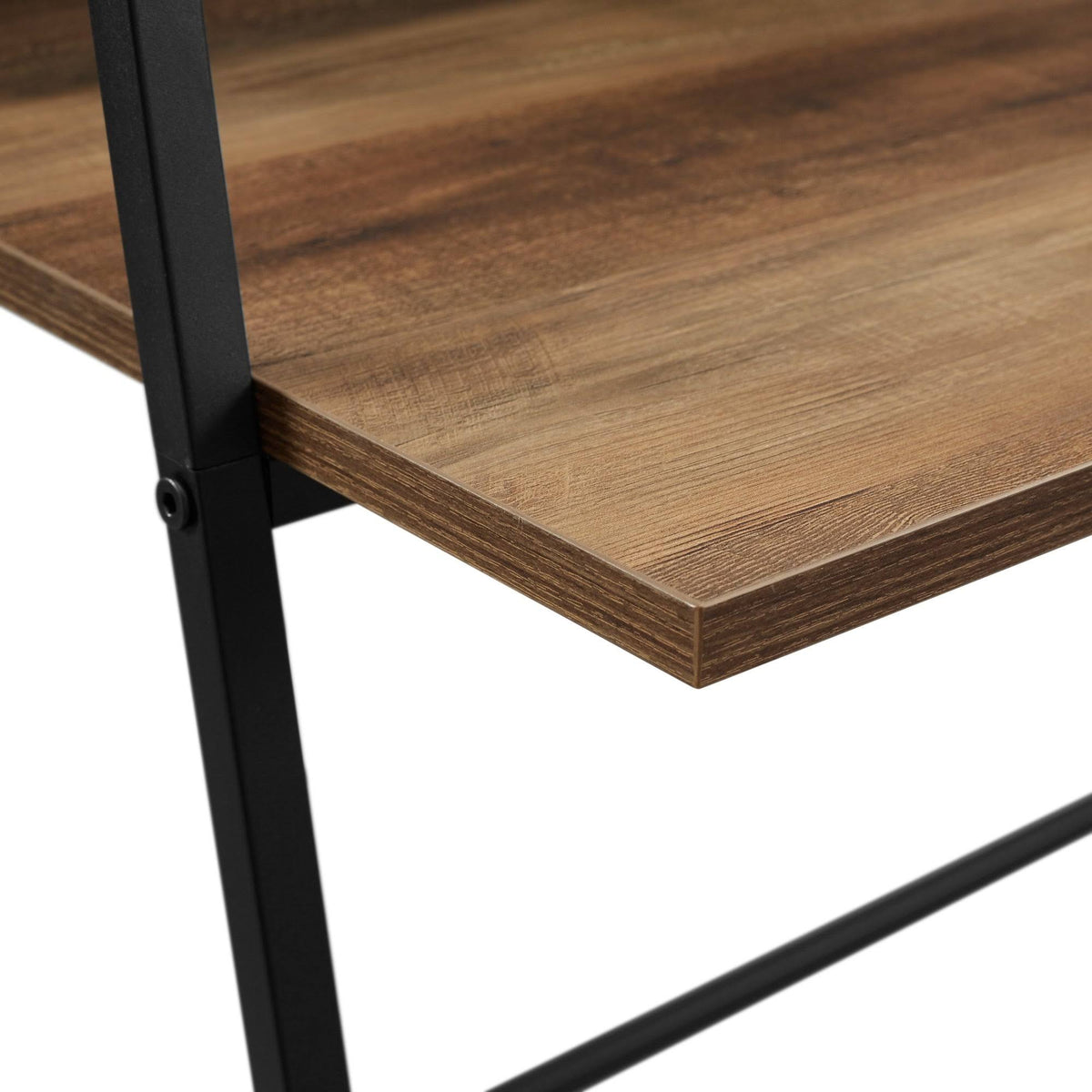 Metal Frame Ladder Shelf Desk W23336