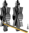 Camper Wheel Stabilizer Scissor 2 Pieces Tire Chocks Rust Proof D629637