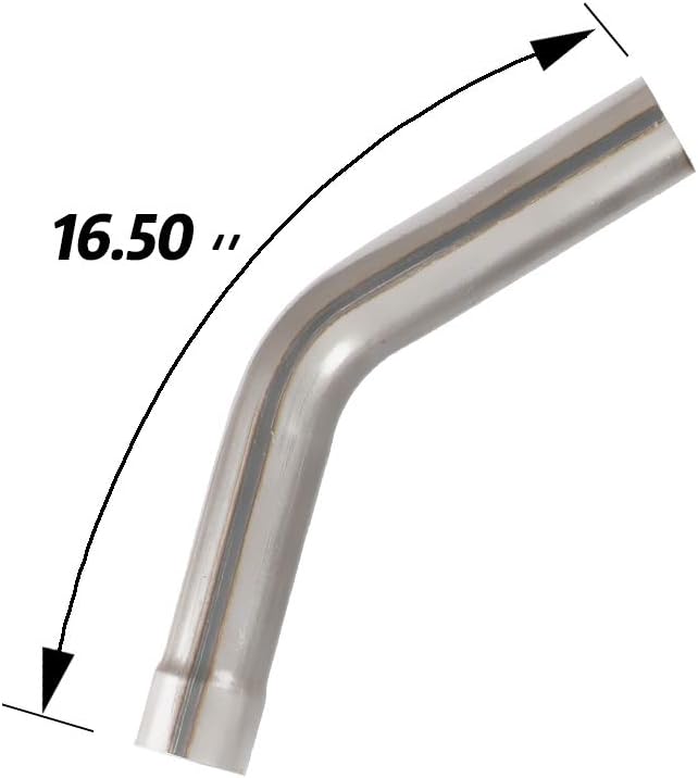 8PCS Mild Steel Exhaust Tubing Kit R3532
