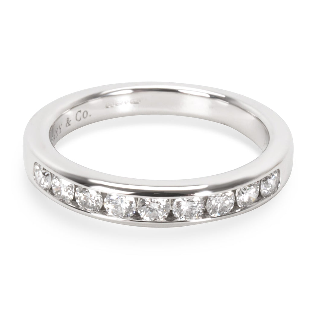 Platinum 9 Diamond Wedding Band 1/3 Ctw Pre-Owned R944