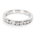 Platinum 9 Diamond Wedding Band 1/3 Ctw Pre-Owned R944