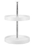 Almond 18 in. Polymer Lazy Susan Set T26225