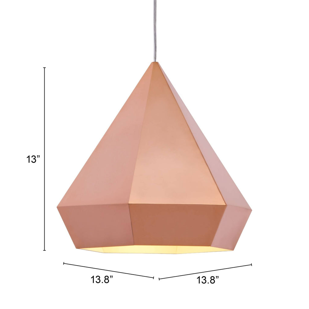 Ceiling Lamp Rose Gold M5143