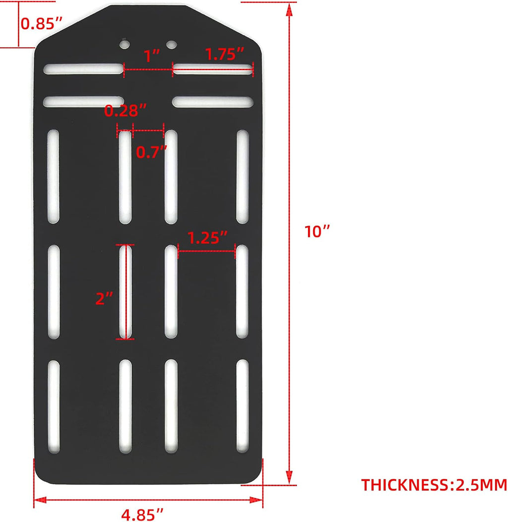 2 Pcs King Bed Headboard Attachment Bracket Modification Plate P356