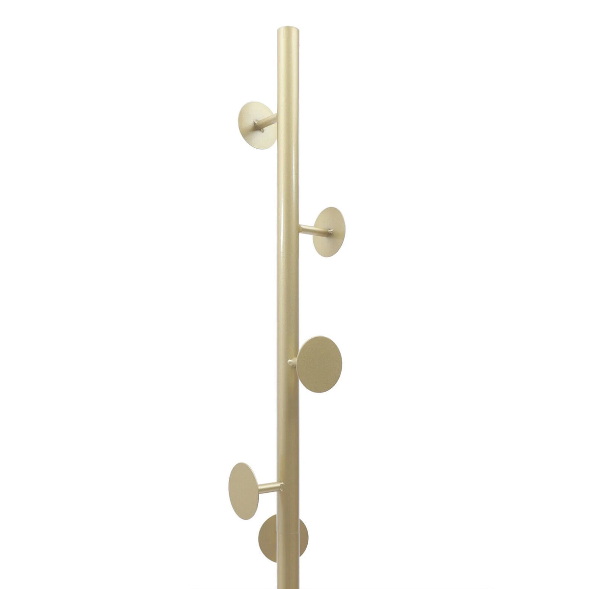 Modern Metal Coat Rack with Marble Base U154221