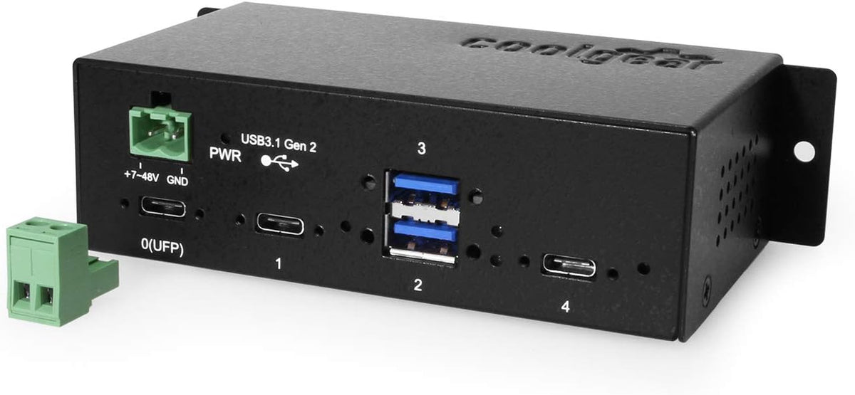 4 Port USB 3.2 Gen2 Hub Type-C and Type-A Ports M3969
