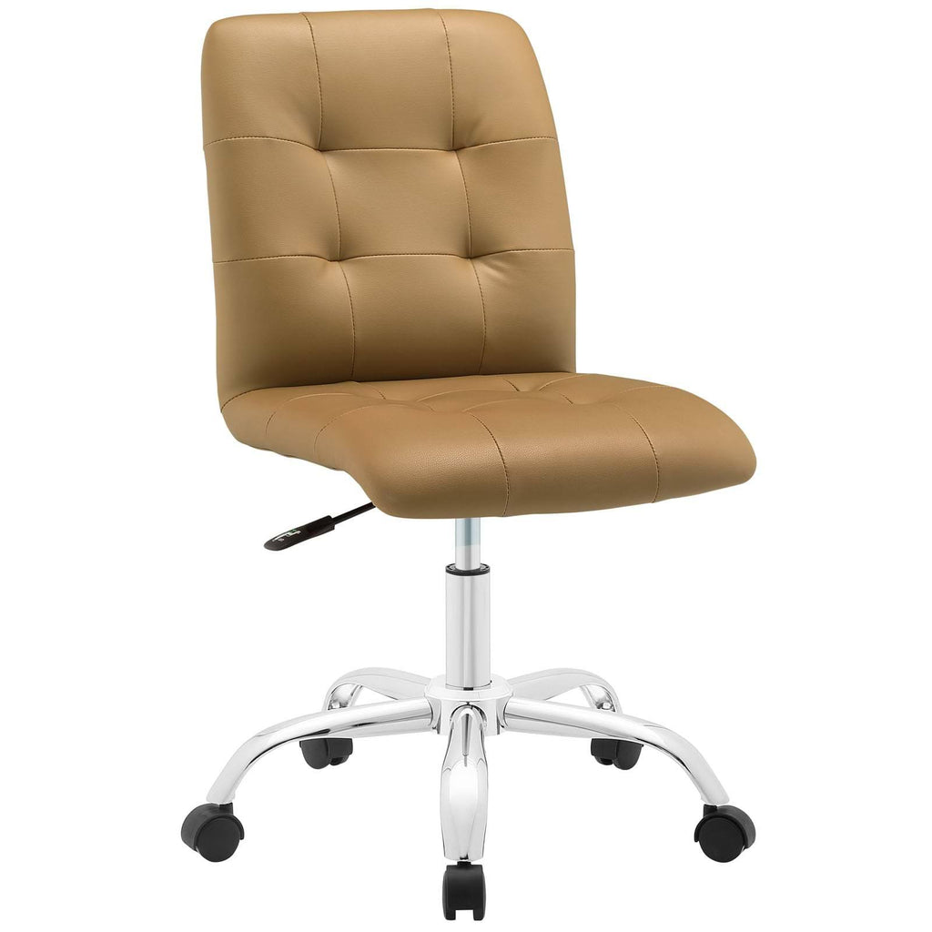 White Mid Back Office Chair O329369