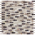 Marble Mesh-Mounted Mosaic Tile, 12 x 12 x 10 mm, 10 pieces/case D336764