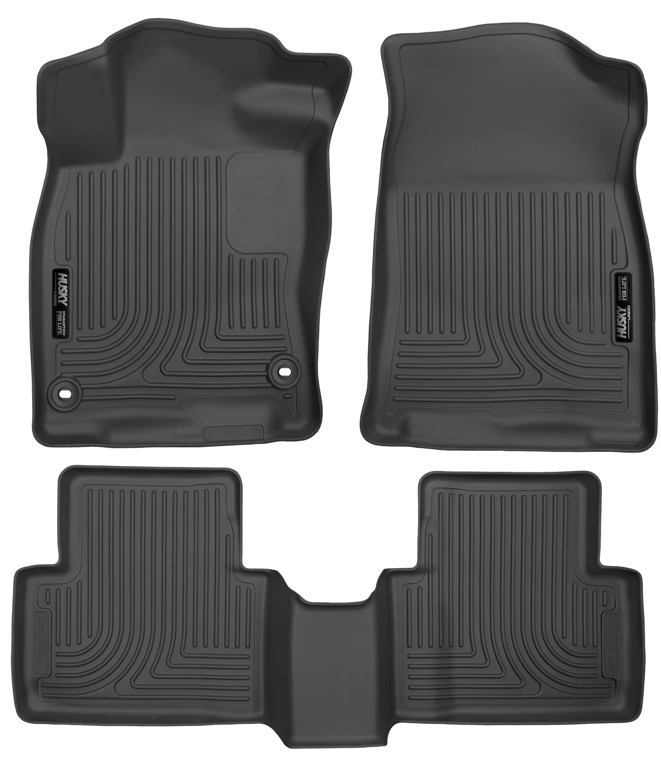 Black Floor Liners for Civic Coupe and Civic Sedan K469