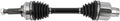 CV Axle Drive Shafts Assembly Pack of 2 D619652