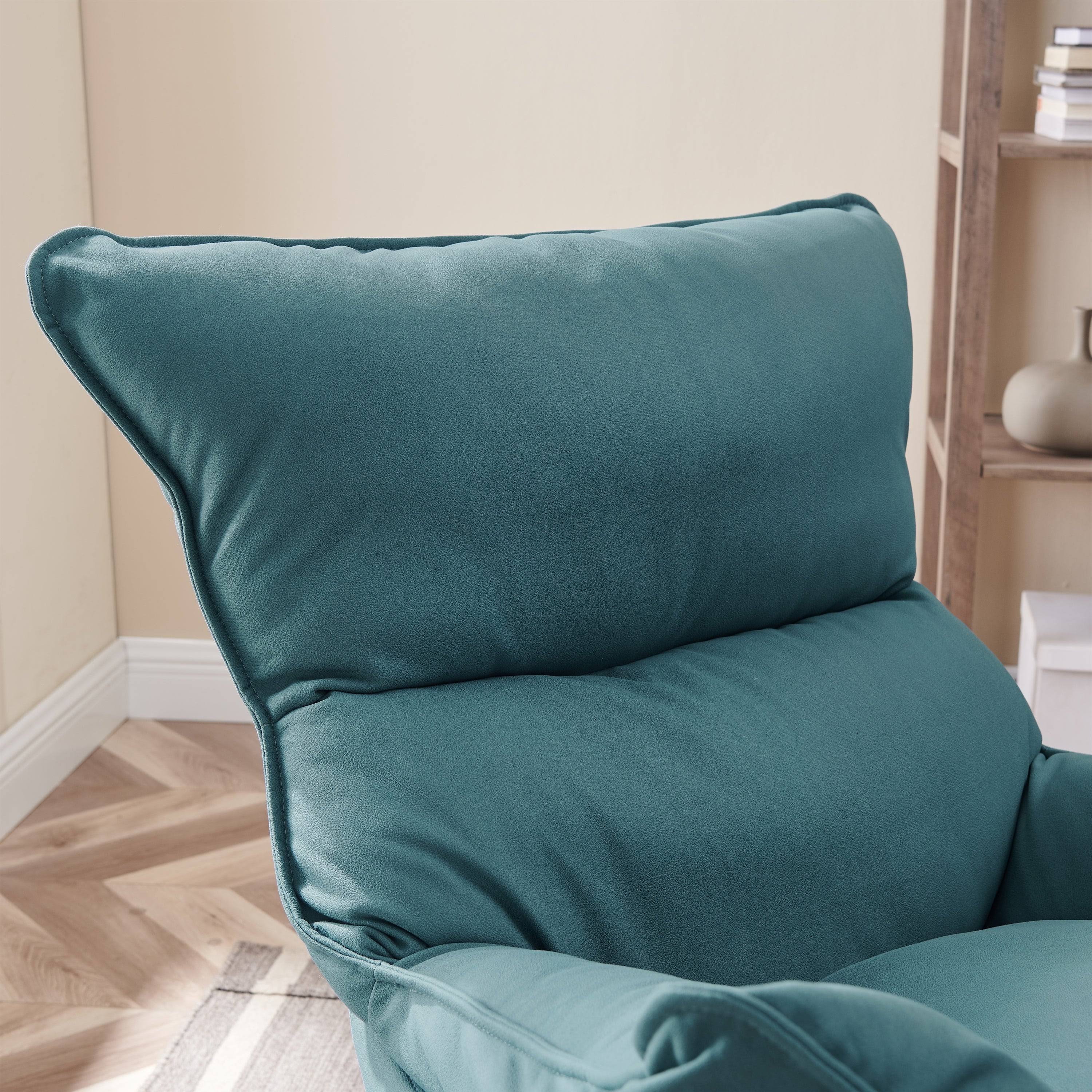 Orange Accent Chaise Chair W795408
