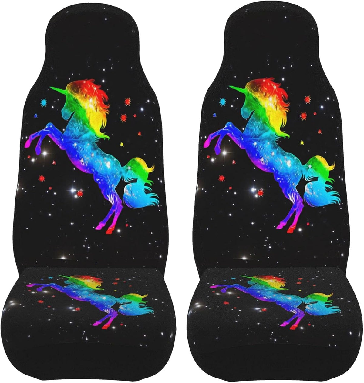 Sugar Skull Girl Car Seat Covers 2 Pcs Universal Front Seat Cover T170695