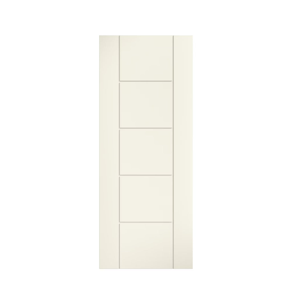 80" x 32" Semi-Solid White Prefinished Flush Wood MDF Interior Slab Door L470