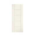80" x 32" Semi-Solid White Prefinished Flush Wood MDF Interior Slab Door L470