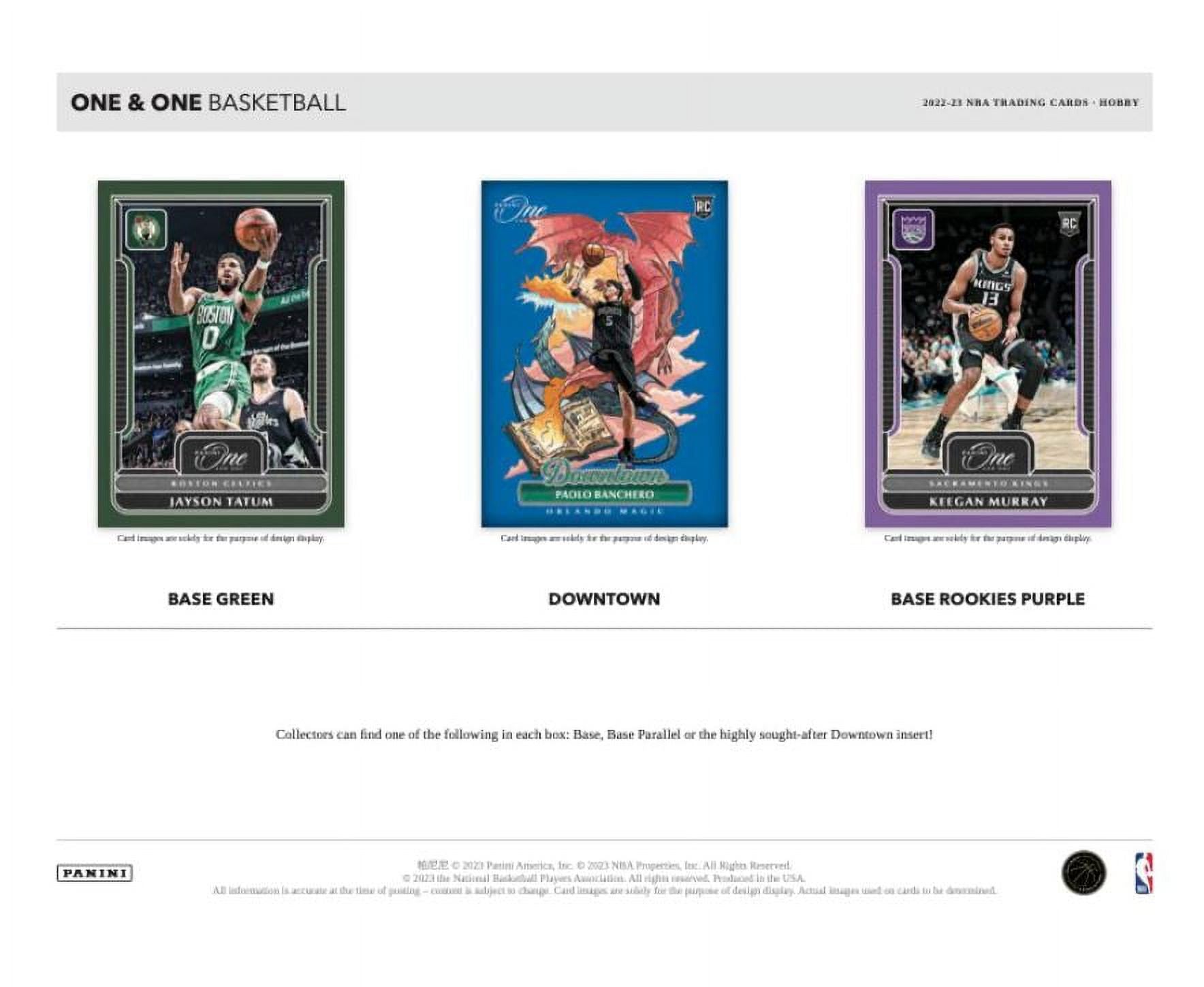 Panini One & One Basketball Hobby Box N620
