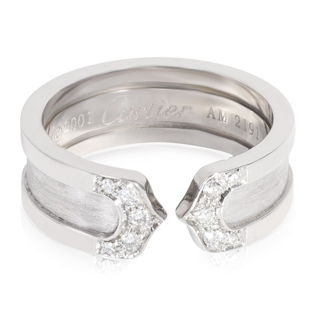 18k White Gold Diamond Ring H418211
