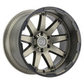 Matte Bronze 17x22 Wheel Z2525