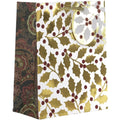 120 Pieces Matte Christmas Gift Bags with Foil & Glitter R9718