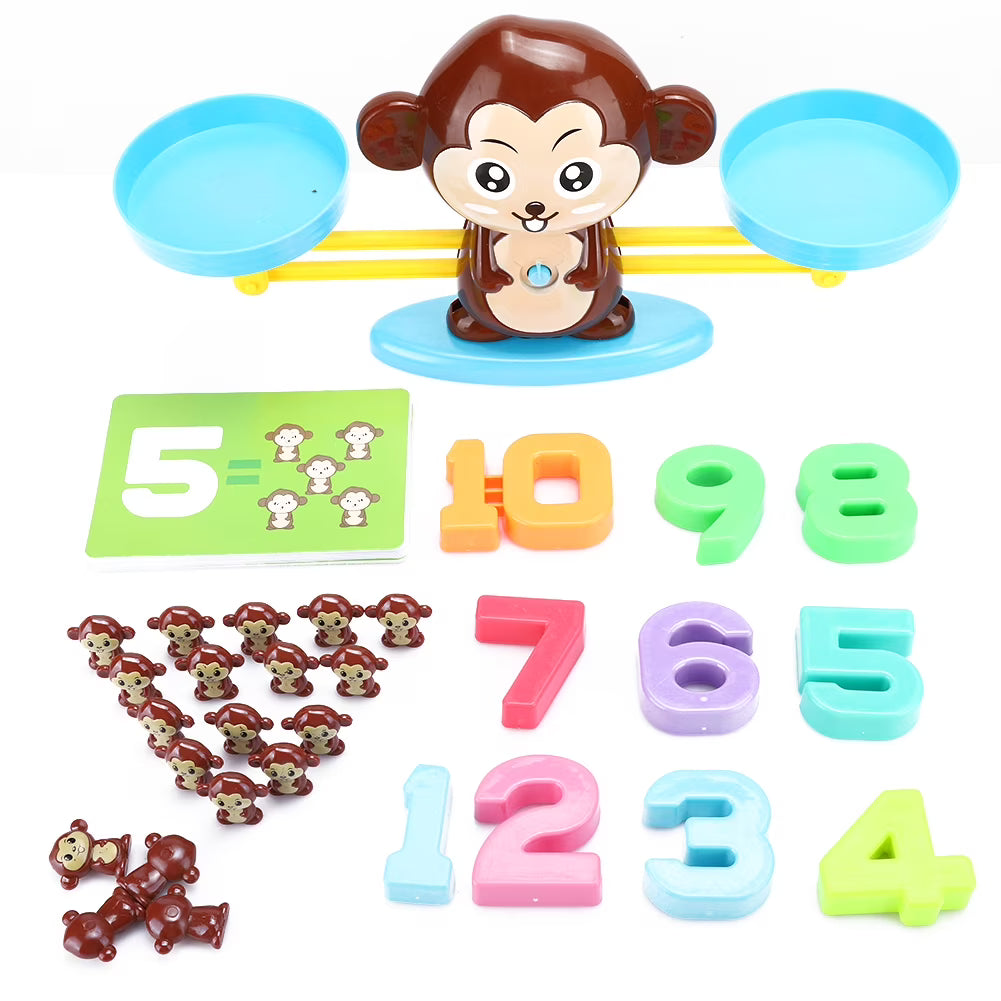 Monkey Balance Educational Maths Game K491448